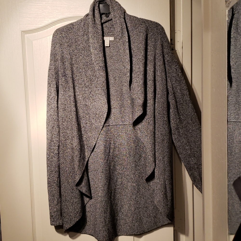 Dana Buchman Grey Cardigan